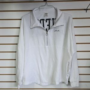 VS Pink 1/4 Zip Sweatshirt XL